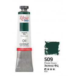 ROSA Studio - Zelená Phthalo 60ml - Olejová barva
