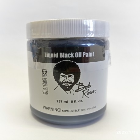 Podkladová olejová tekutá černá Bob Ross® 237ml